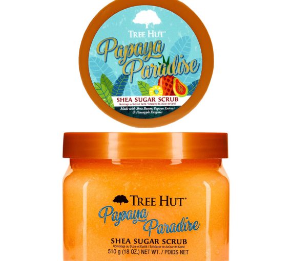 TREE HUT Gommage au Sucre & Karité Papaya Paradise