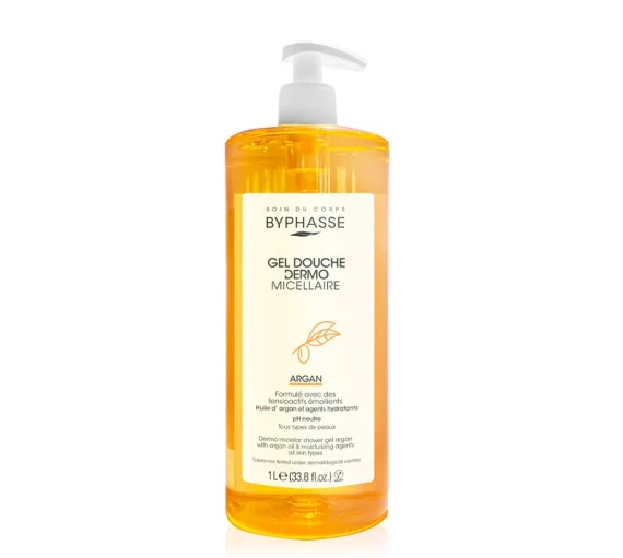 Byphasse Gel Douche Dermo-Micellaire Argan – 1L