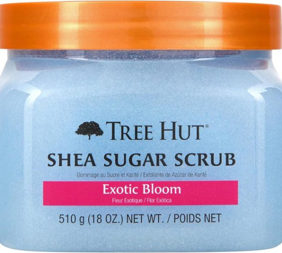 Tree Hut - Gommage au sucre de karité, Senteur Exotic Bloom - 510 g