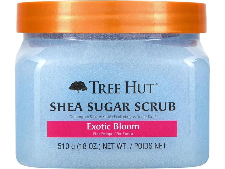 Tree Hut - Gommage au sucre de karité, Senteur Exotic Bloom - 510 g