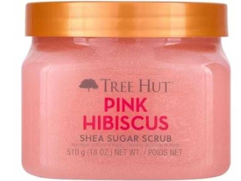 Tree Hut - Gommage au sucre de karité, Senteur hibiscus rose - 510 g