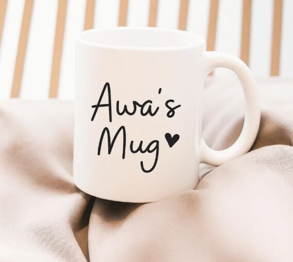 Mug personnalisable avec prénom