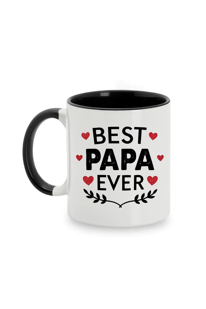 Mug Best Papa Ever – Image 2