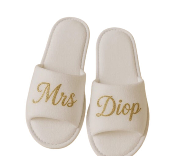 Pantoufles personnalisées