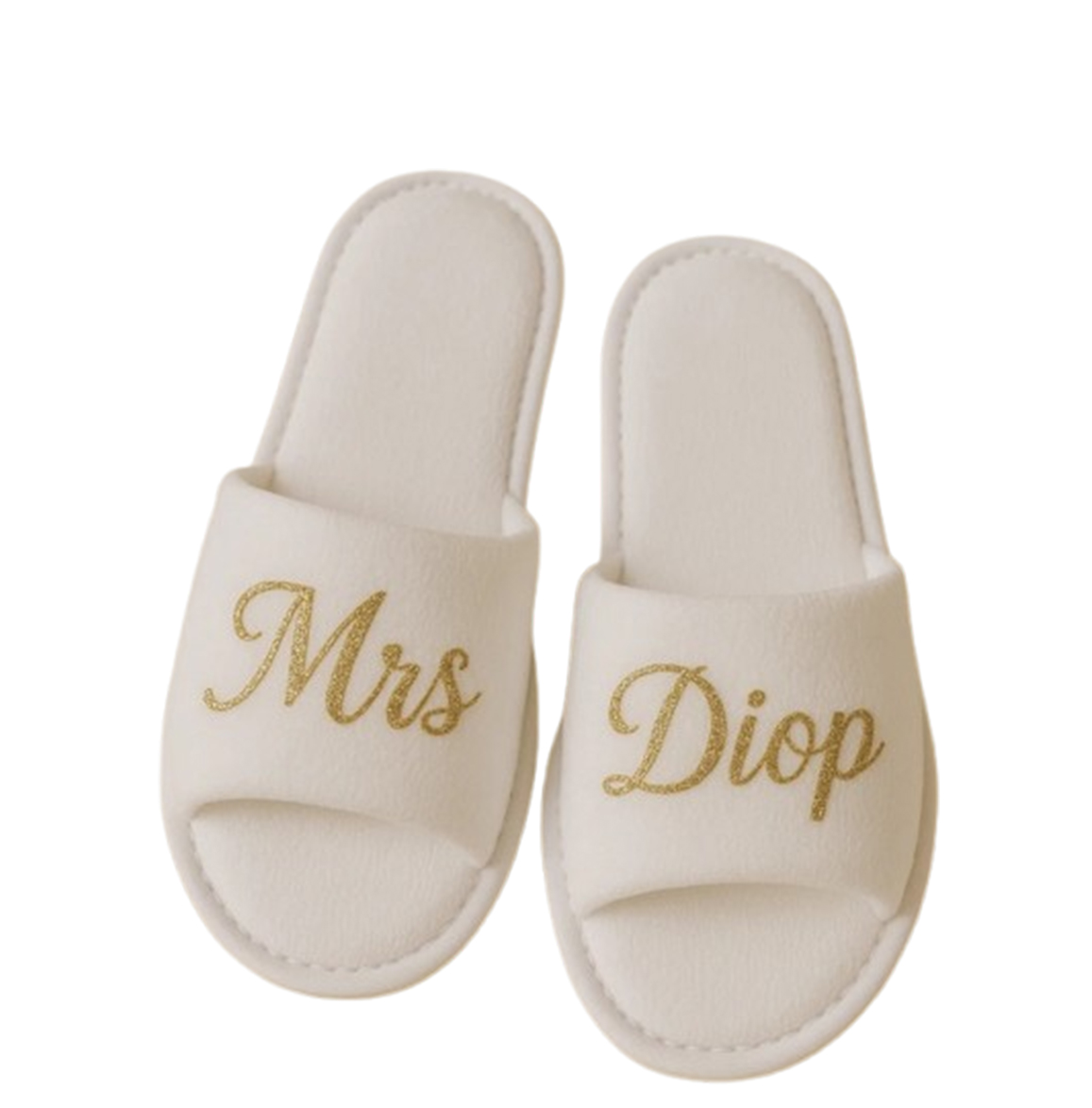 Pantoufles personnalisées