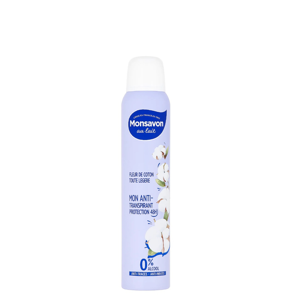 Déodorant Monsavon Fleur de Coton – 200 ml