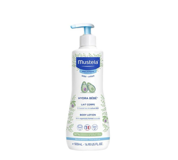 Lait de Corps Hydra Bébé Mustela – Avocat