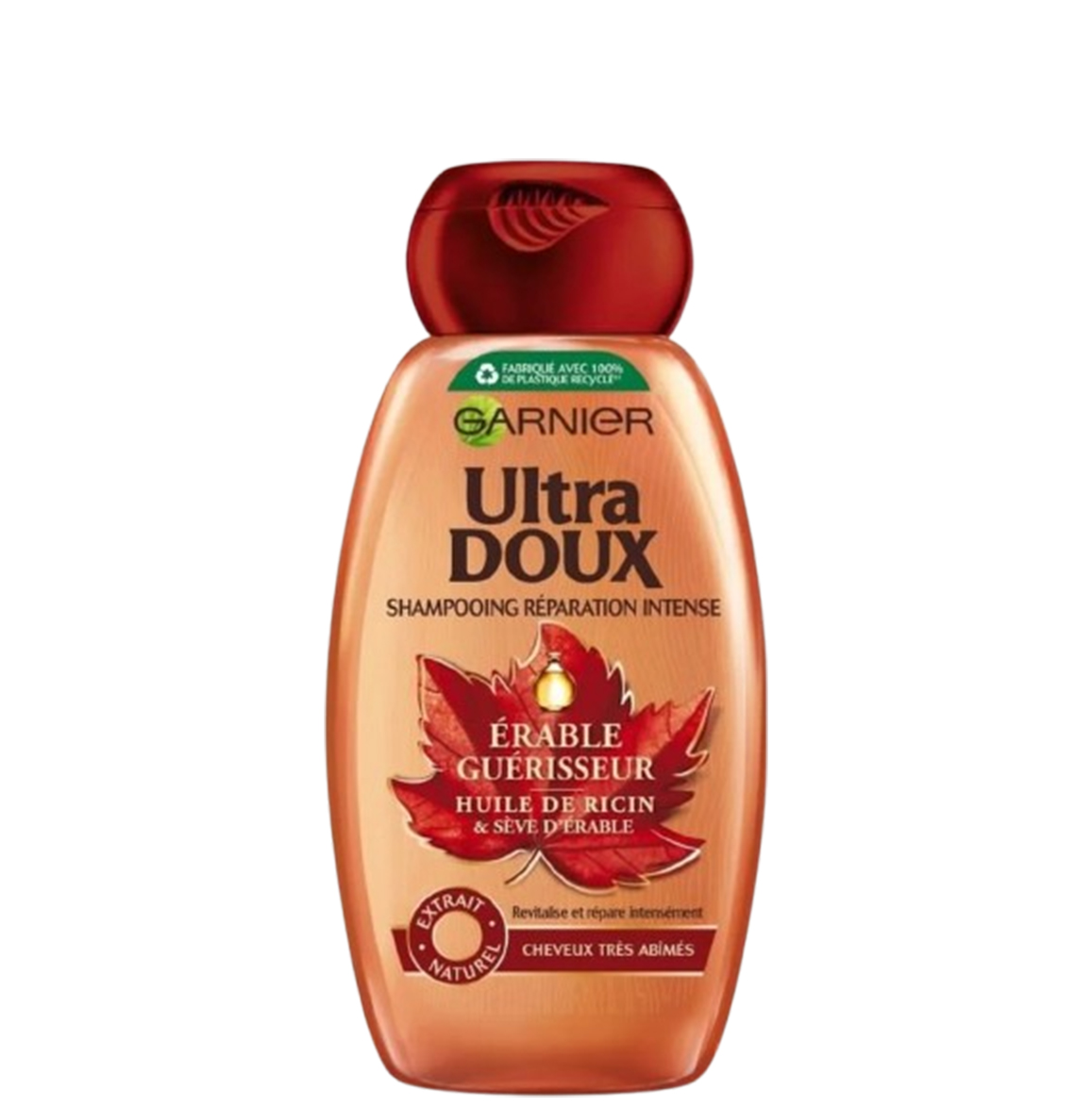 Shampooing Garnier Ultra Doux Huile de Ricin & Sève d’Érable